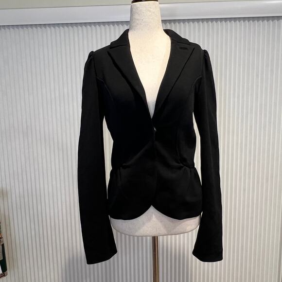 Diane Von Furstenberg Jackets & Blazers - DIANE VON FURSTENBERG Women's Wool Lena Blazer Size 6 In Black